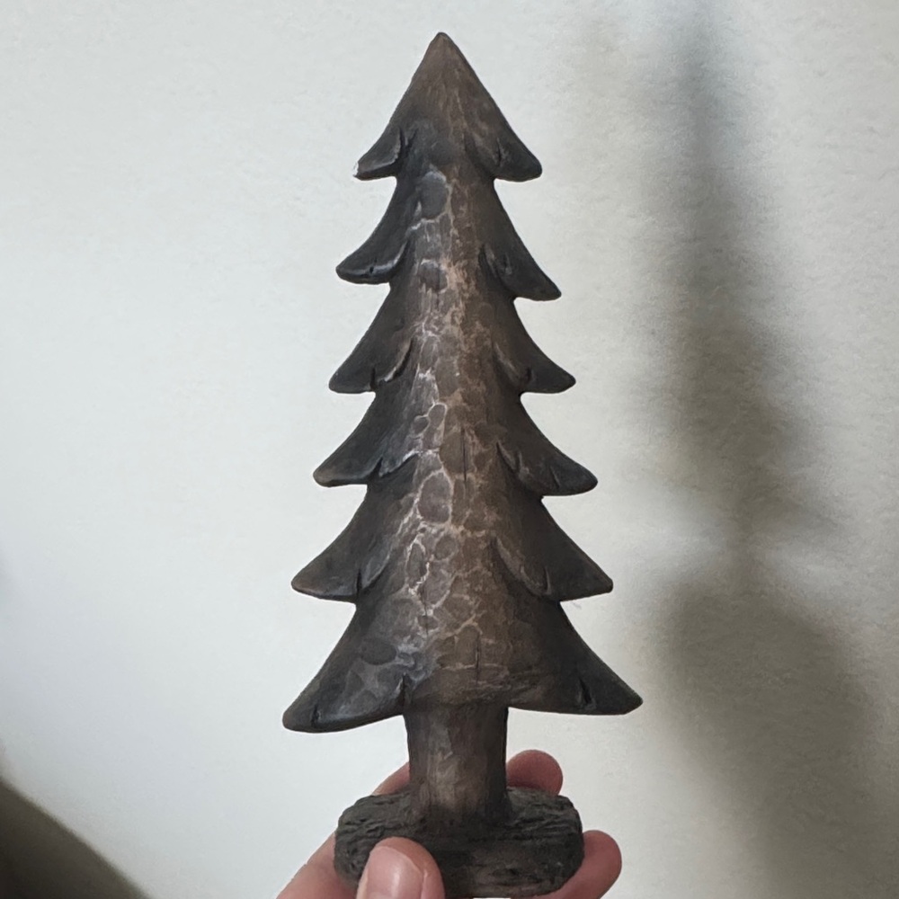 Rustic Brown Holiday Tree Decor